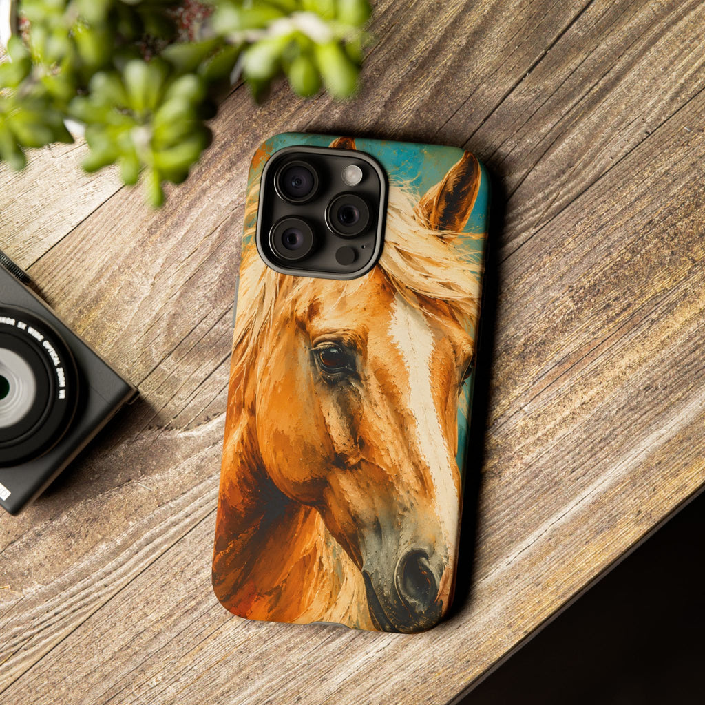 Golden Spirit Horse Phone Case