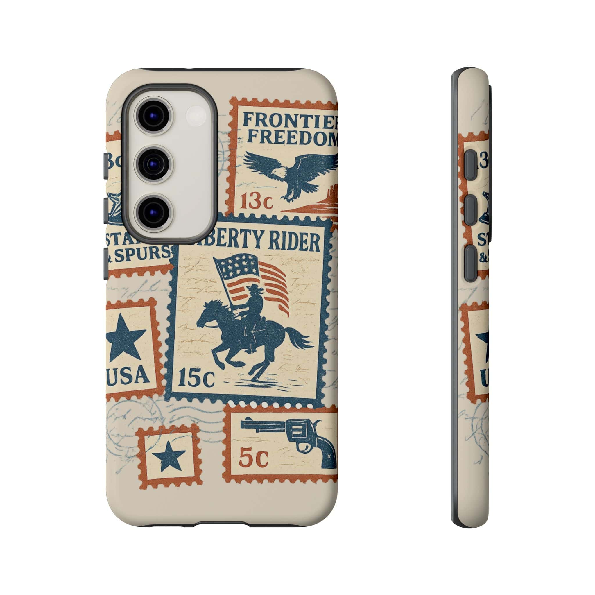 Liberty Rider Vintage Western Patriotic Phone Case