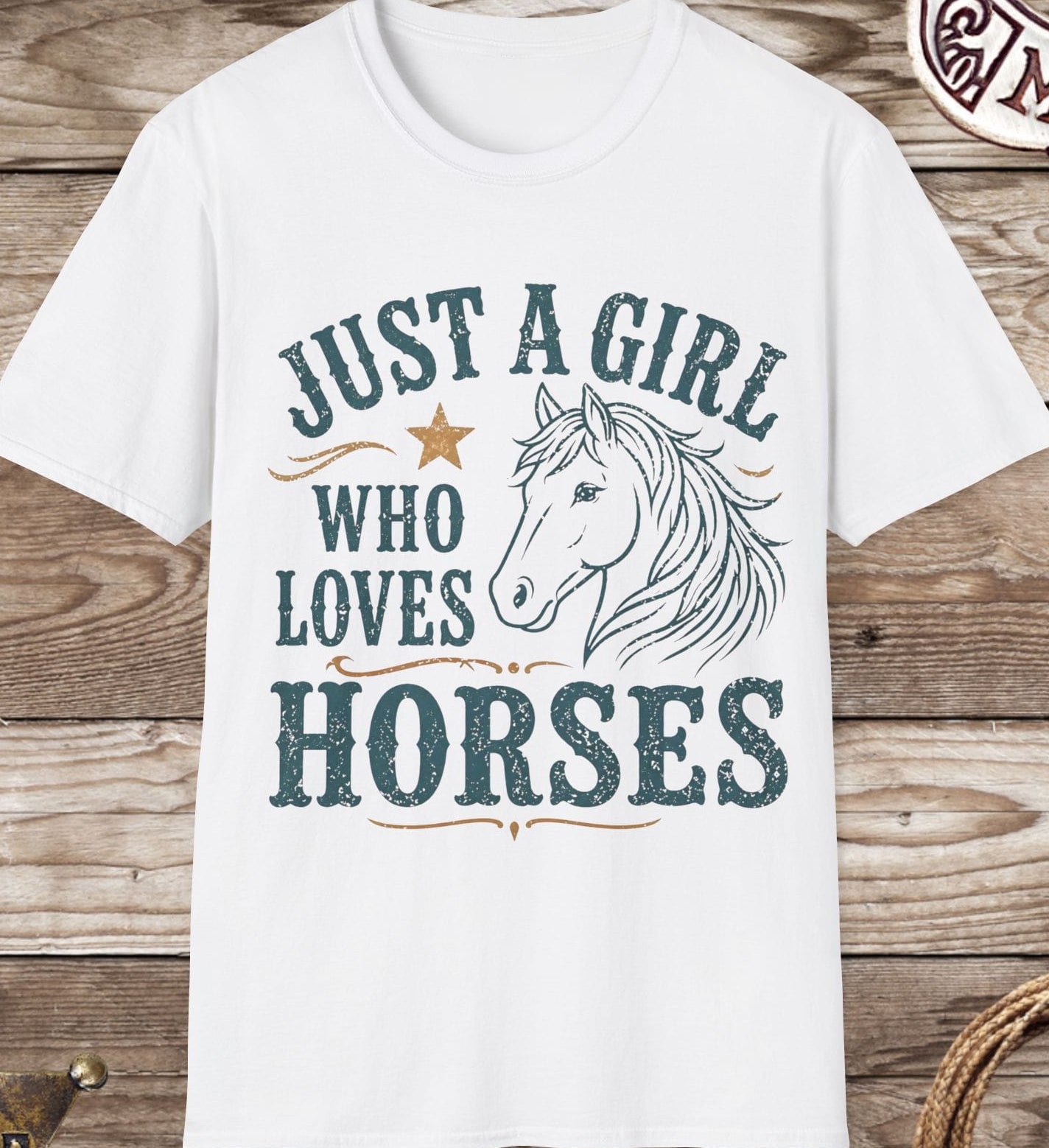 Just a Girl Who Loves Horses T-Shirt