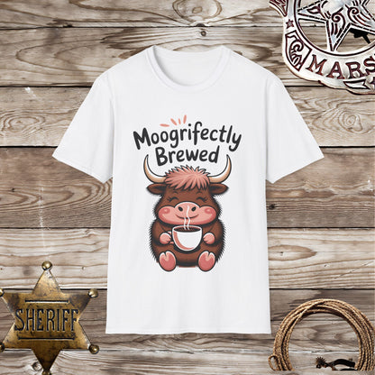 Purrfectly Brewed Unisex T-Shirt –