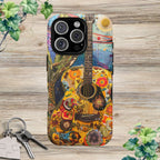 Floral Guitar- Phone Case