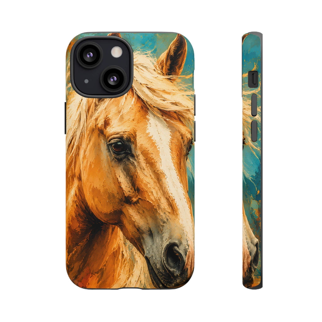 Golden Spirit Horse Phone Case