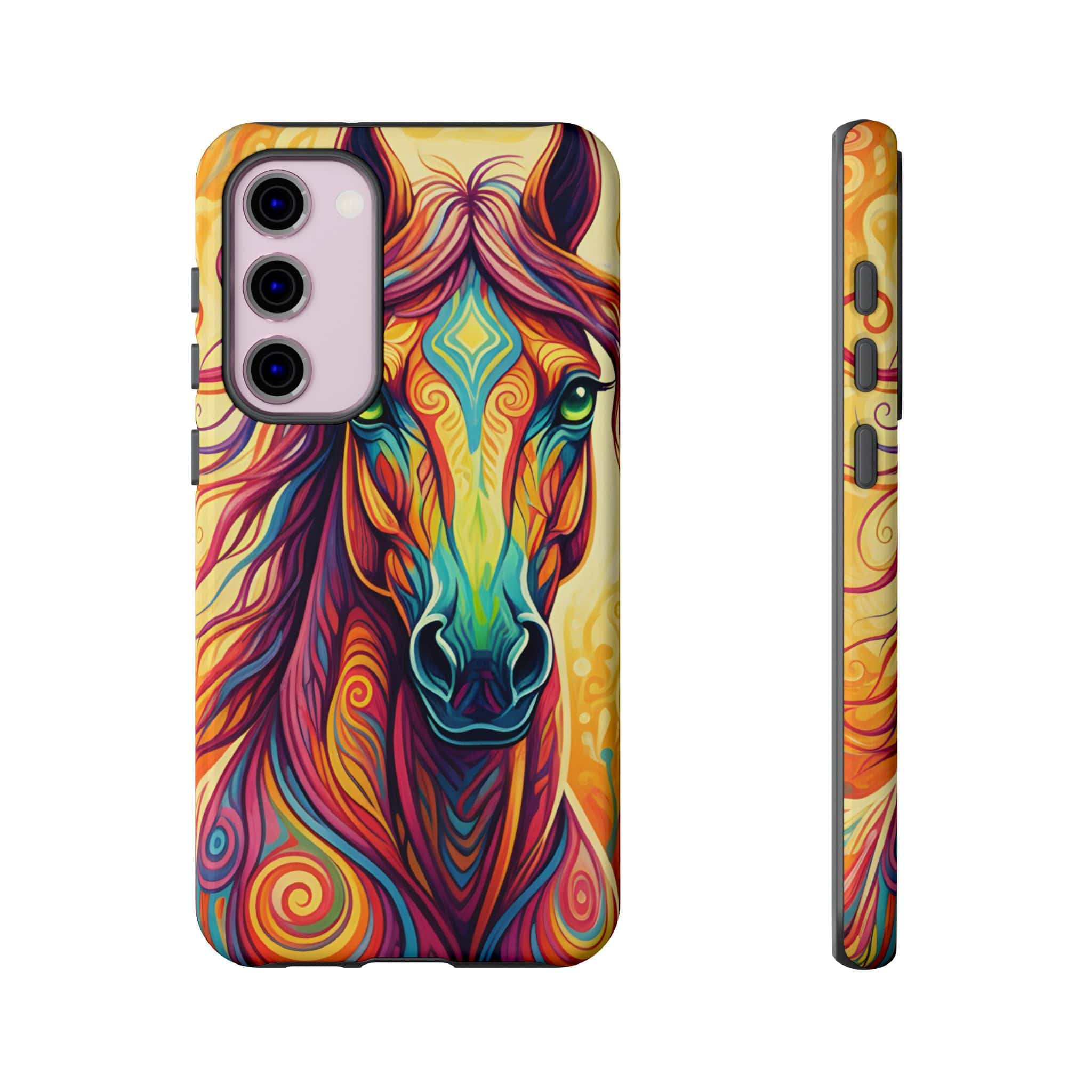 Vibrant Swirl Stallion - Phone Cover