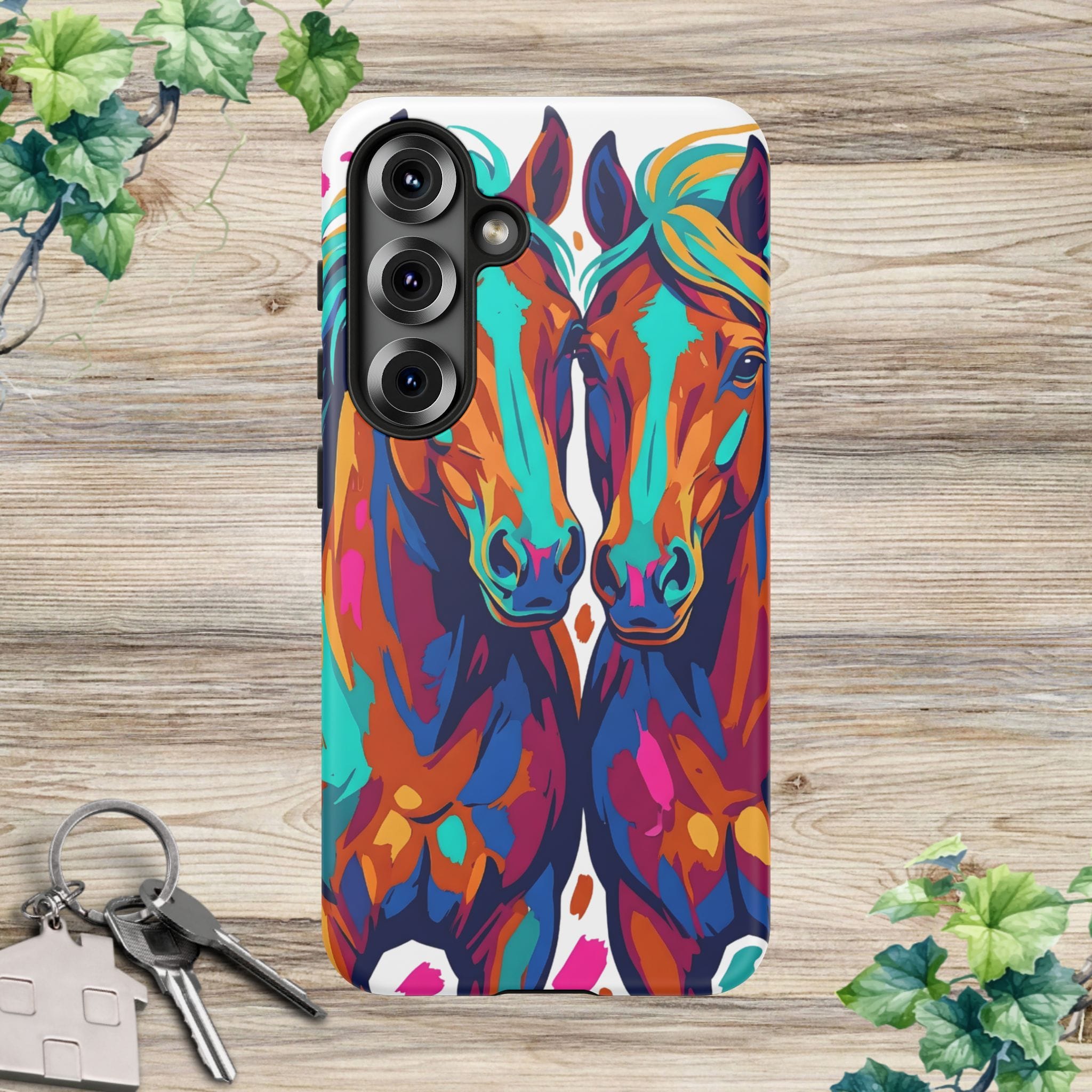 Vibrant Pop Art Equine Phone Case