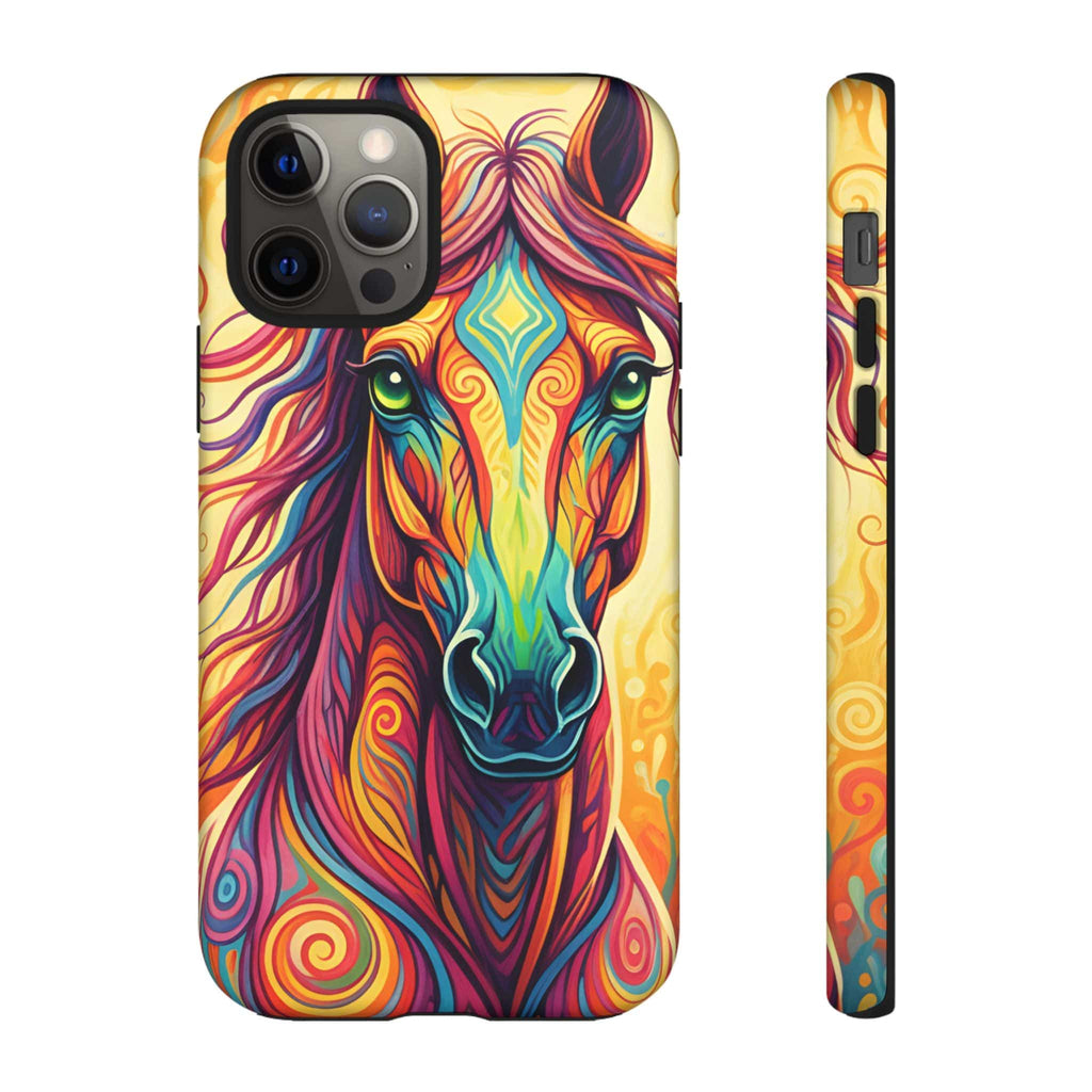 Vibrant Swirl Stallion - Phone Cover