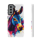 Color Splash Donkey Phone Case