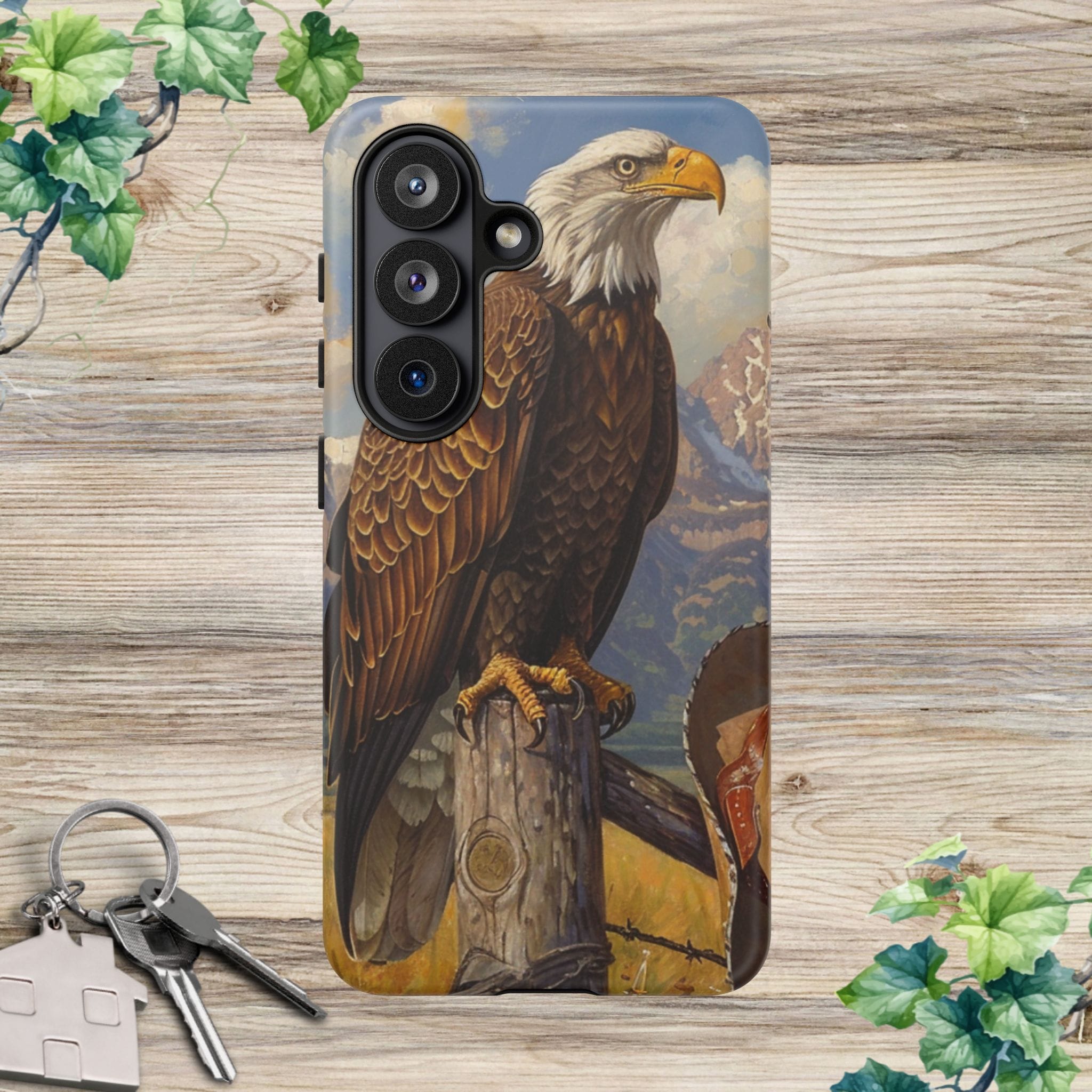 Vintage Bald Eagle Patriotic Phone Case