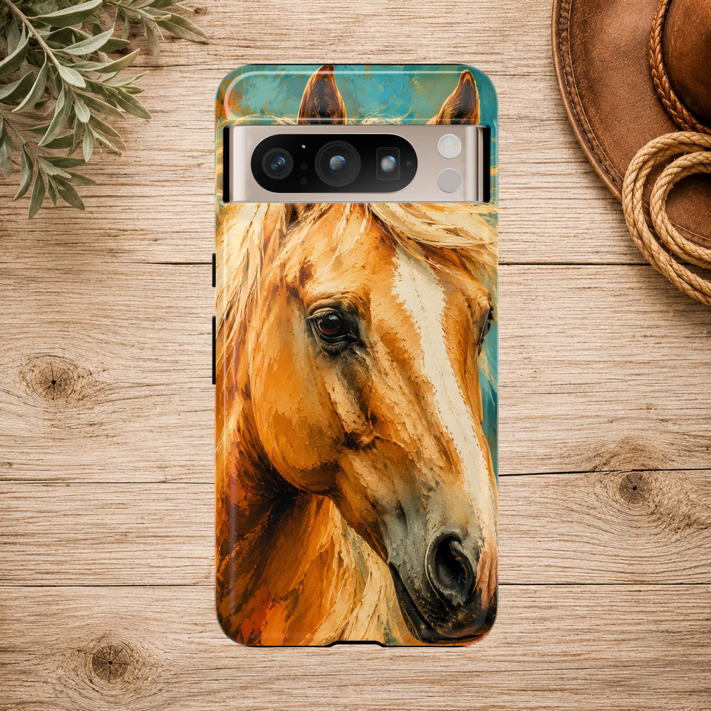 Golden Spirit Horse Phone Case
