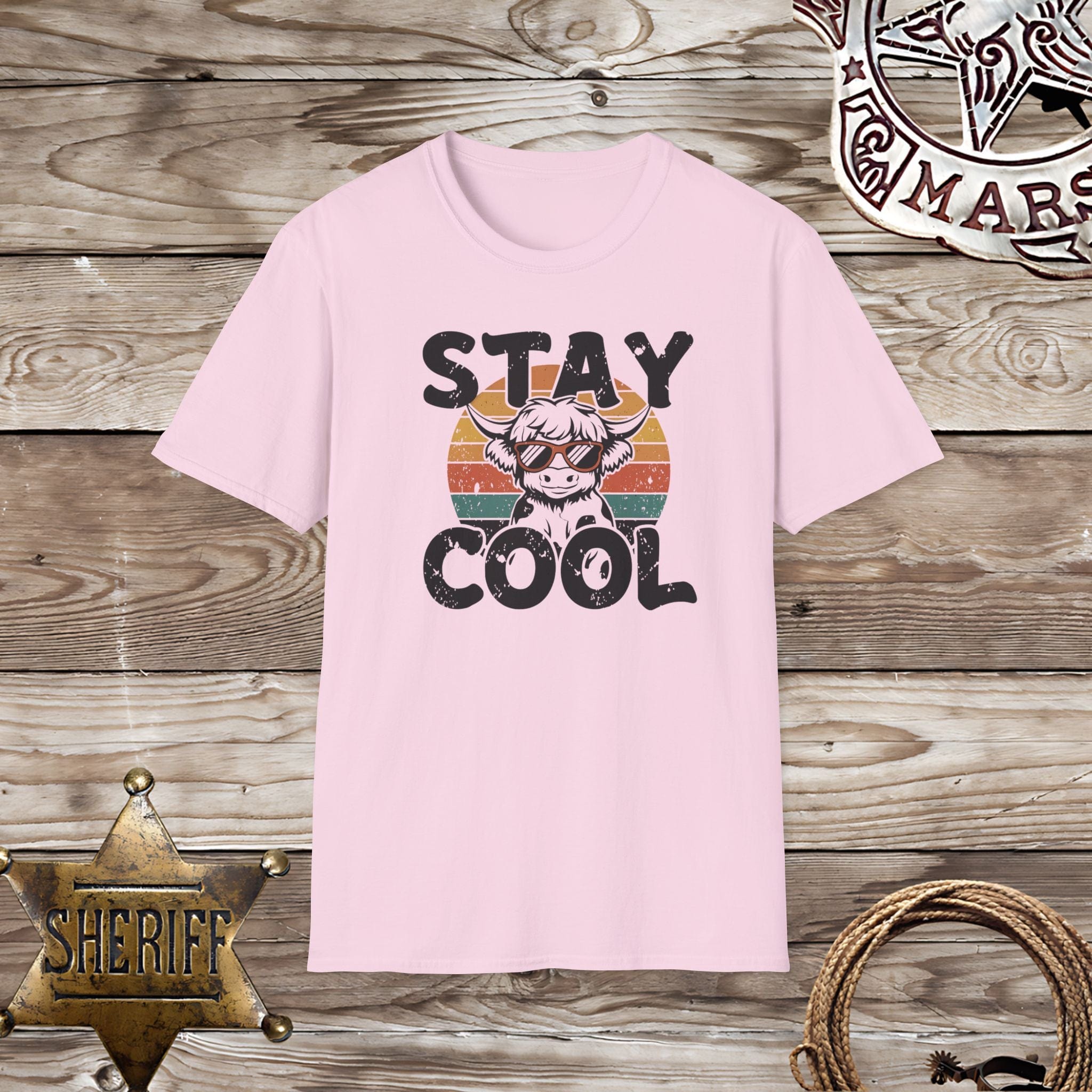 Highland Cow Stay Cool-T-Shirt