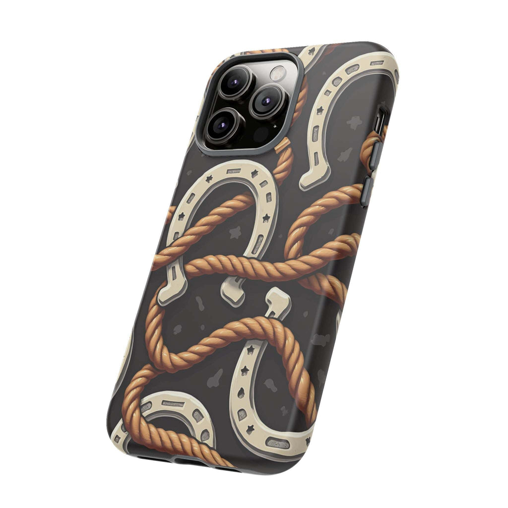 Horseshoes and Ropes-Phone Case