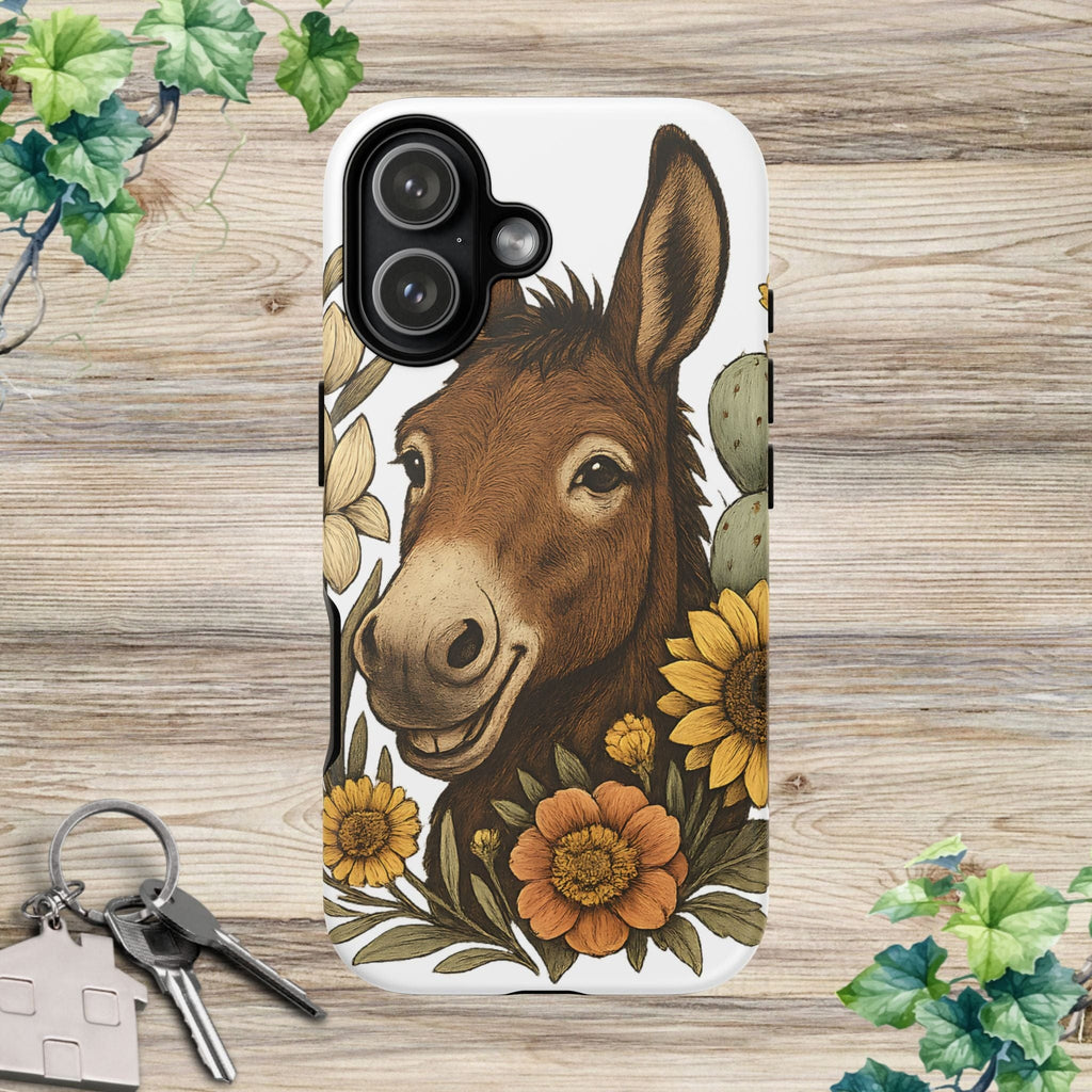 Smiling Donkey-Phone Cases