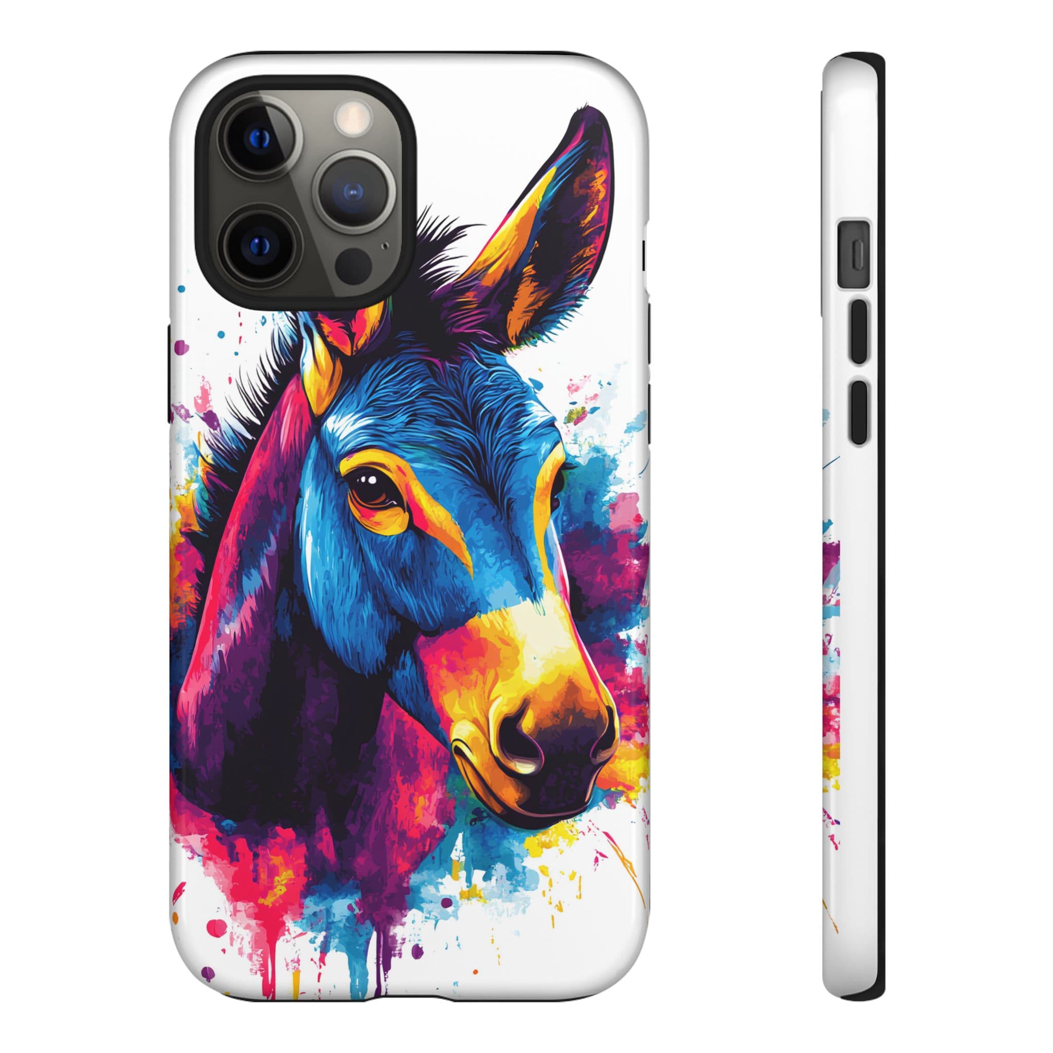 Color Splash Donkey Phone Case
