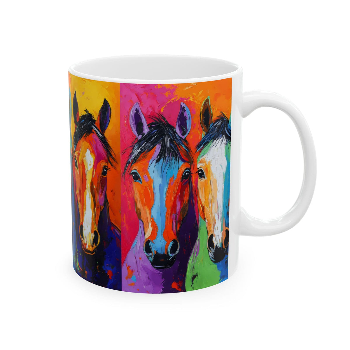 Colorful Horse Mug