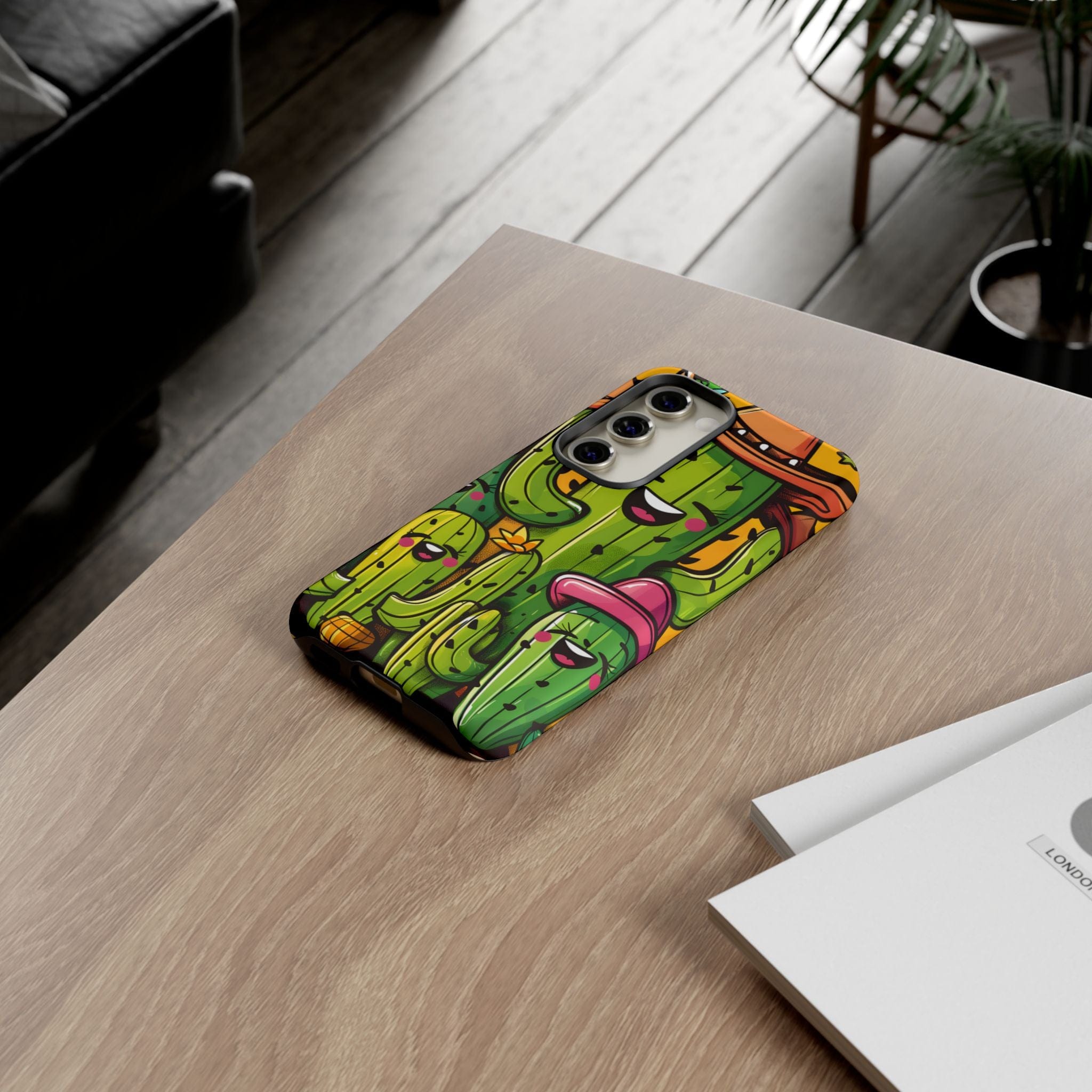 Happy Cactus Crew Phone Case