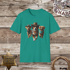 3 Cowboy Dogs-T-Shirt