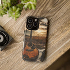 Guitar in a Wet Field -Phone Case