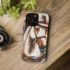 White Hat Horse-Phone Cases