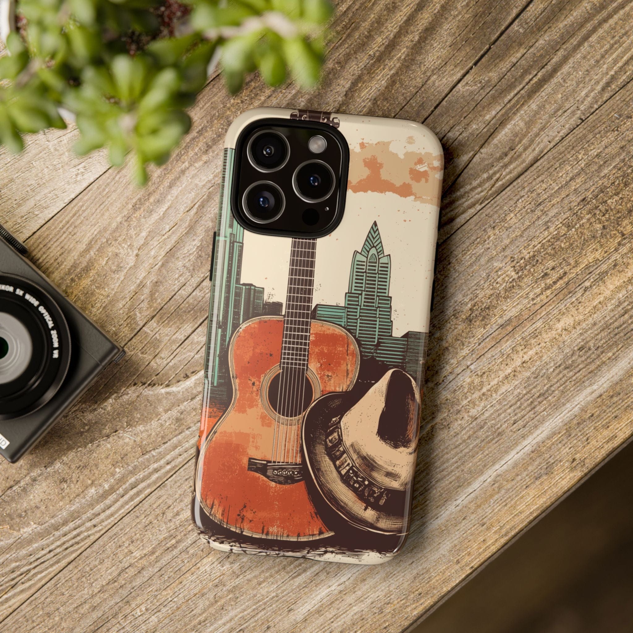 Honky Tonk Skyline - Phone Cases