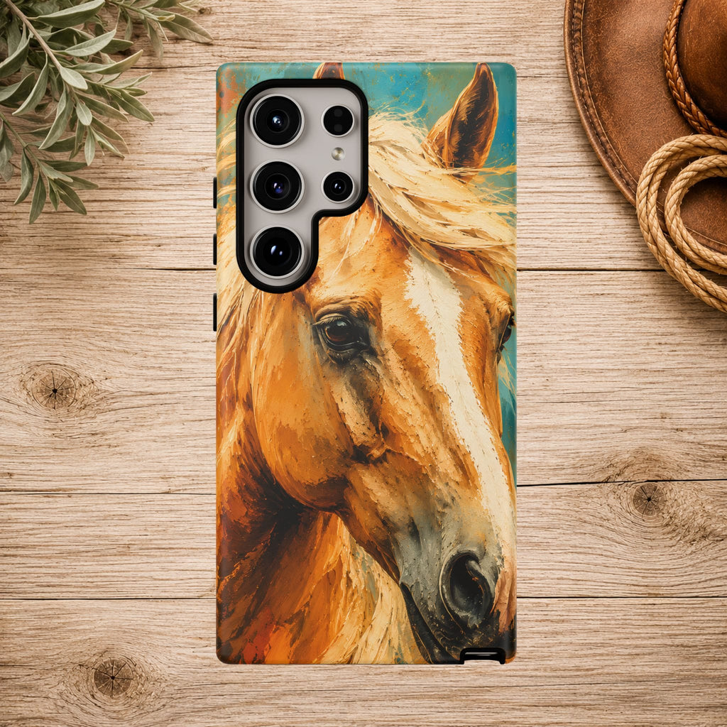 Golden Spirit Horse Phone Case