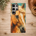 Golden Spirit Horse Phone Case