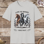 Life is Short Ride Fast - T-Shirt