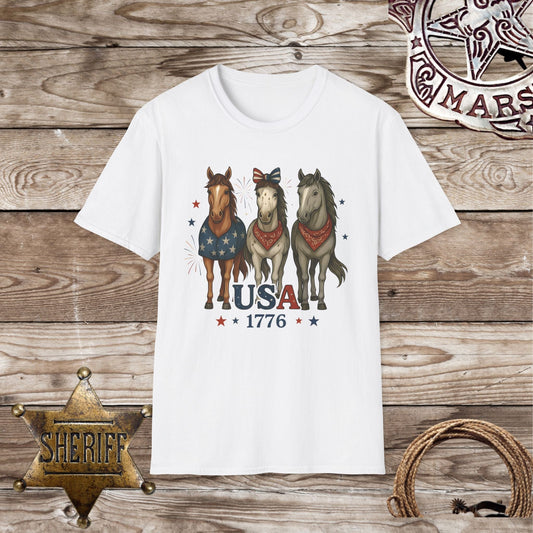 Patriotic Horse T-Shirt