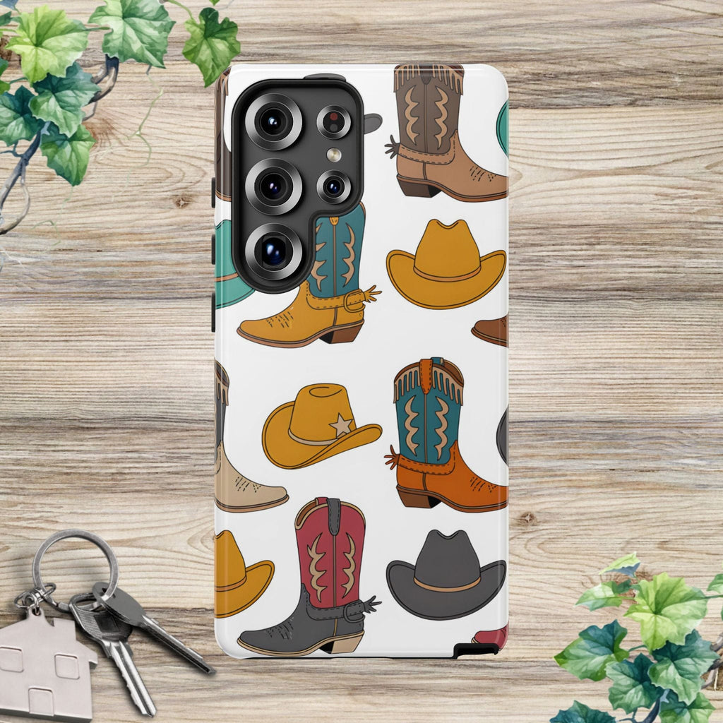 Hat & Boots Phone Cases