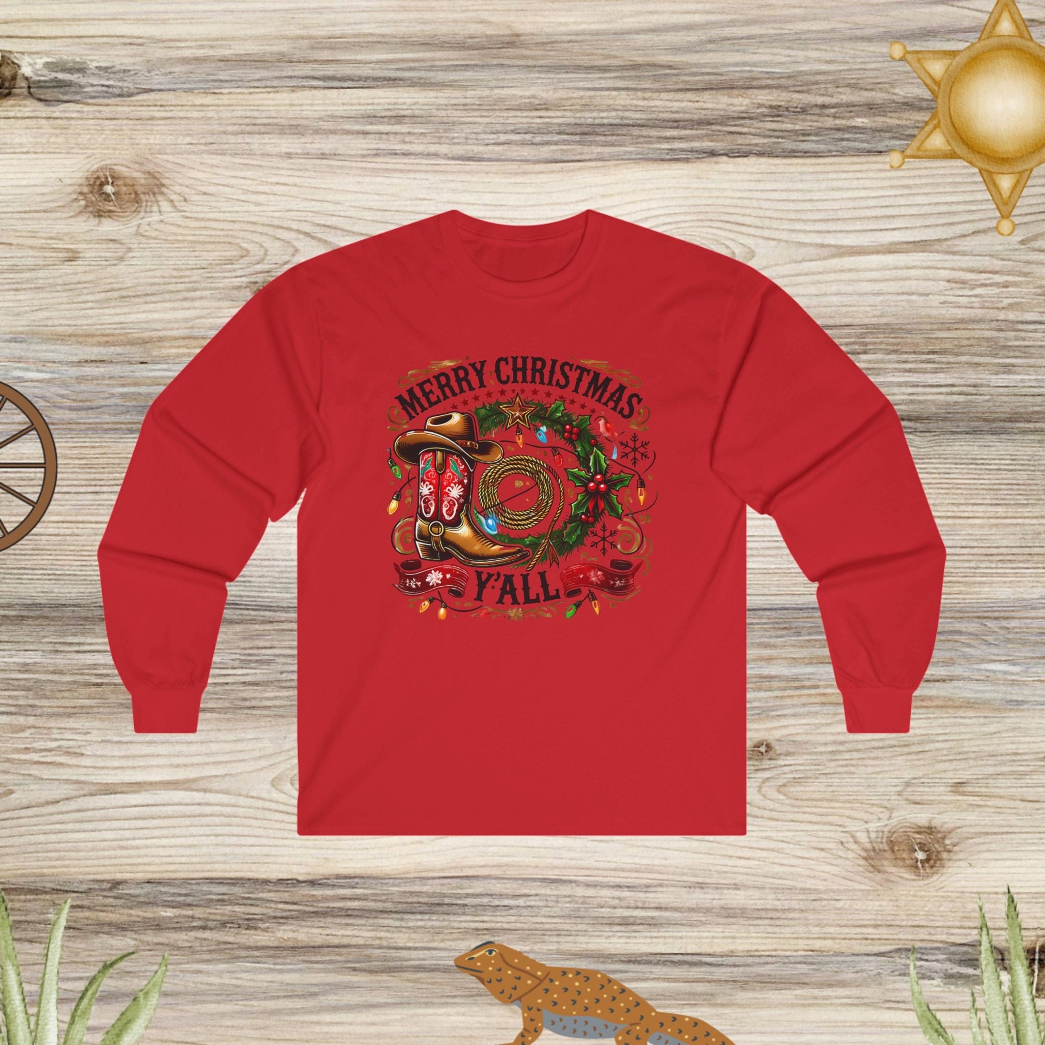 Unisex Long Sleeve Tee -Merry Christmas