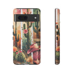 Southwestern Floral Cactus -Tough Case