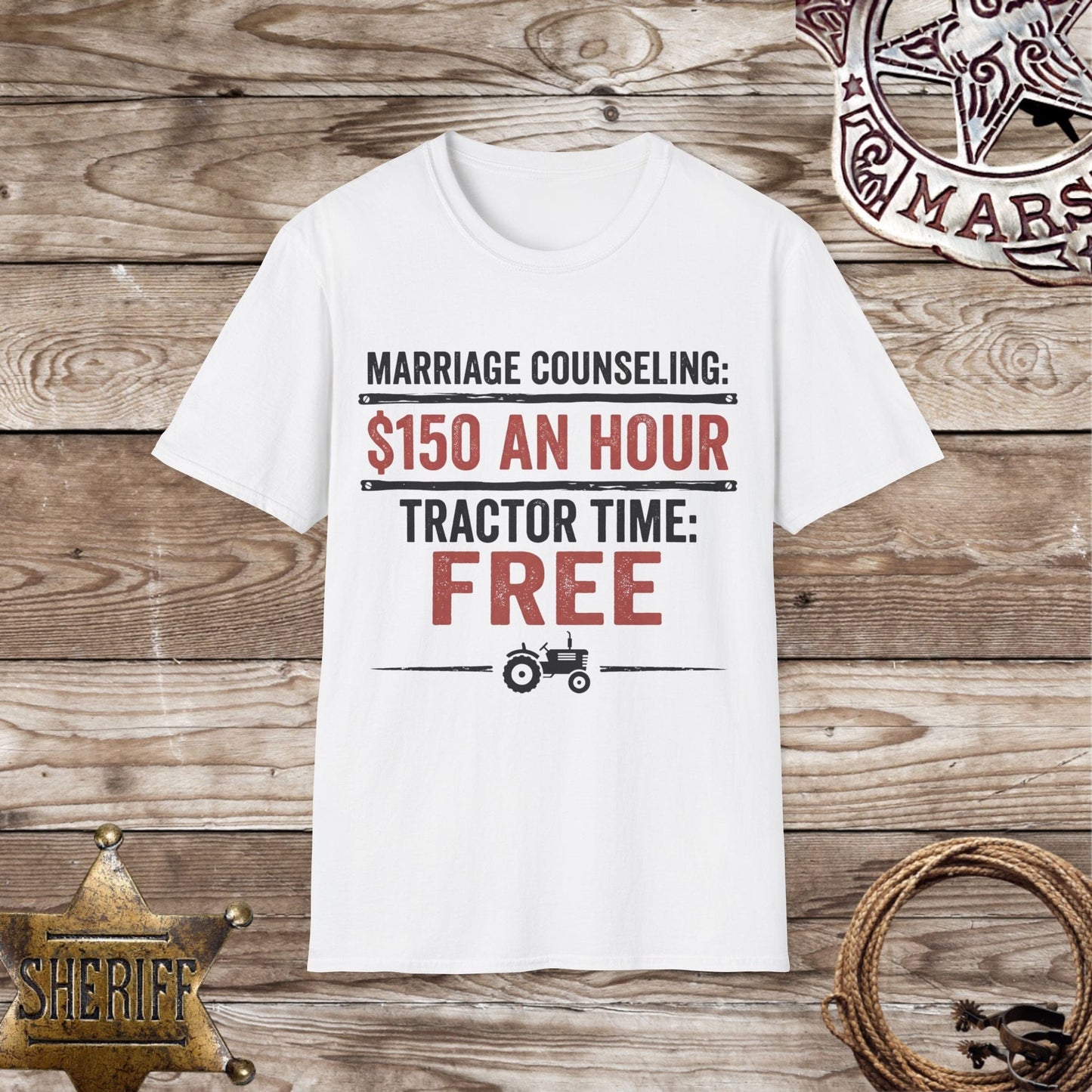Tractor Time Free T-Shirt