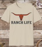 Ranch Life Longhorn T-Shirt