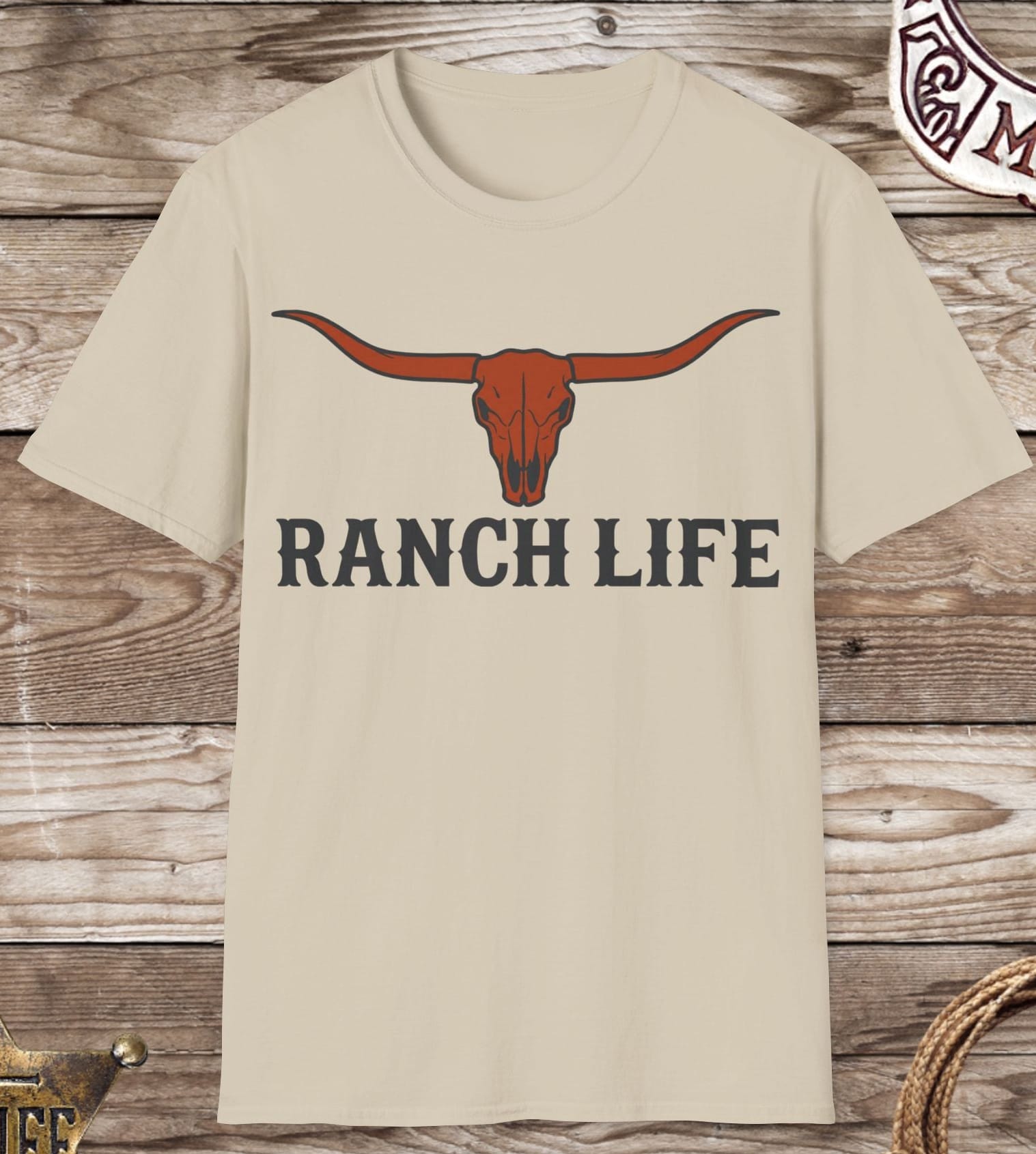 Ranch Life Longhorn T-Shirt