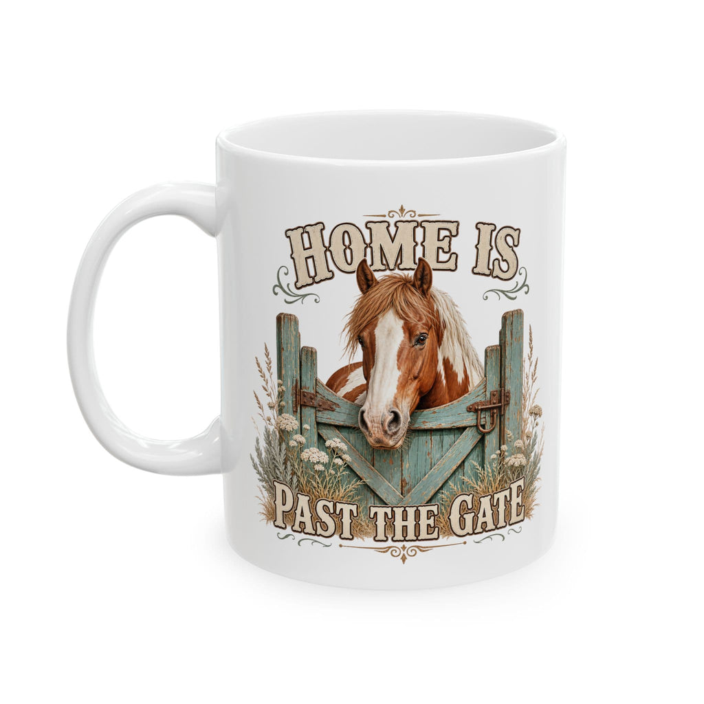 Home Is Past the Gate Mug
