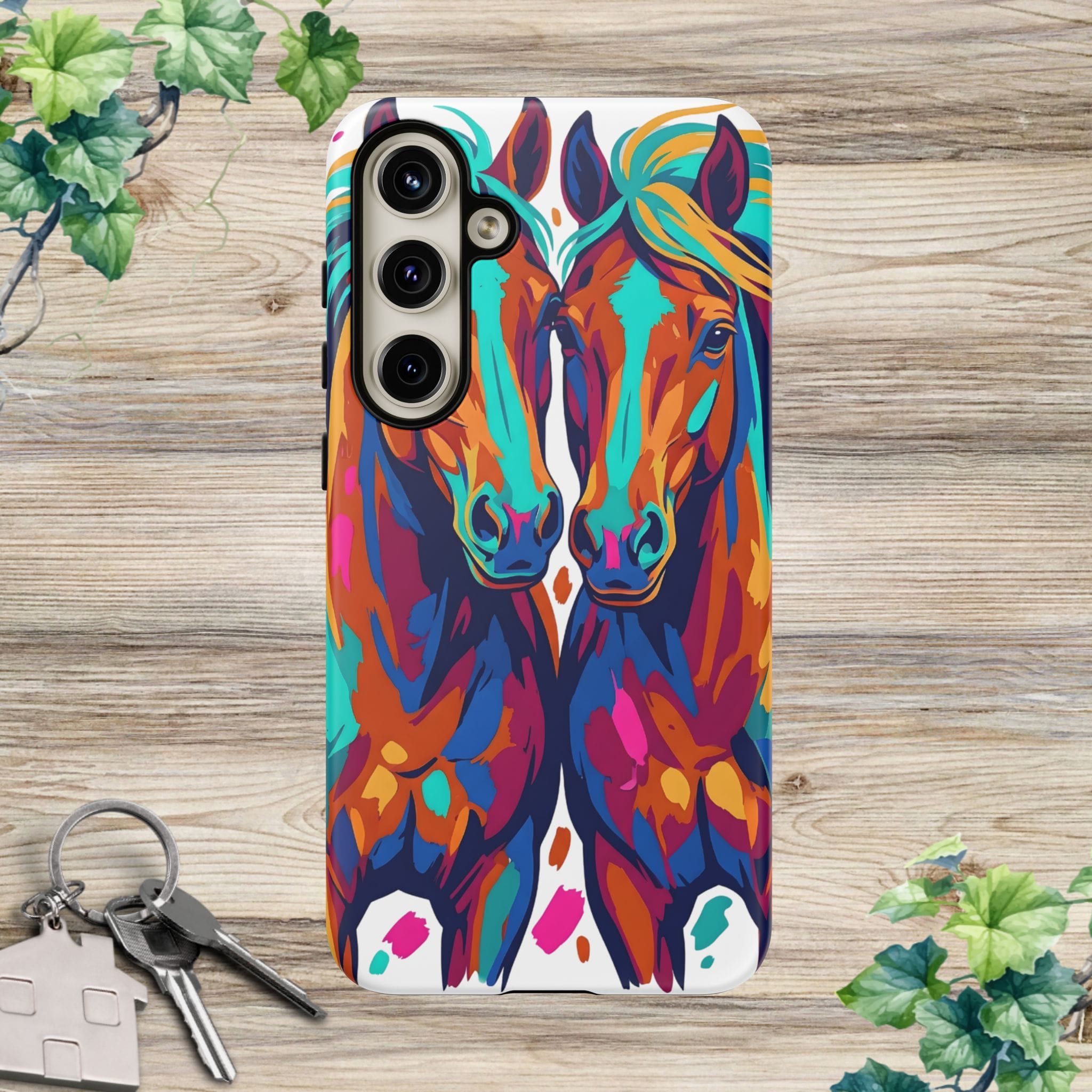 Vibrant Pop Art Equine Phone Case