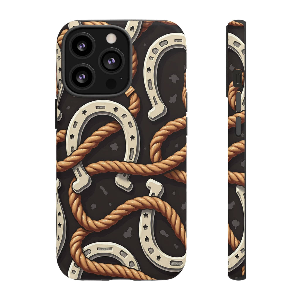 Horseshoes and Ropes-Phone Case