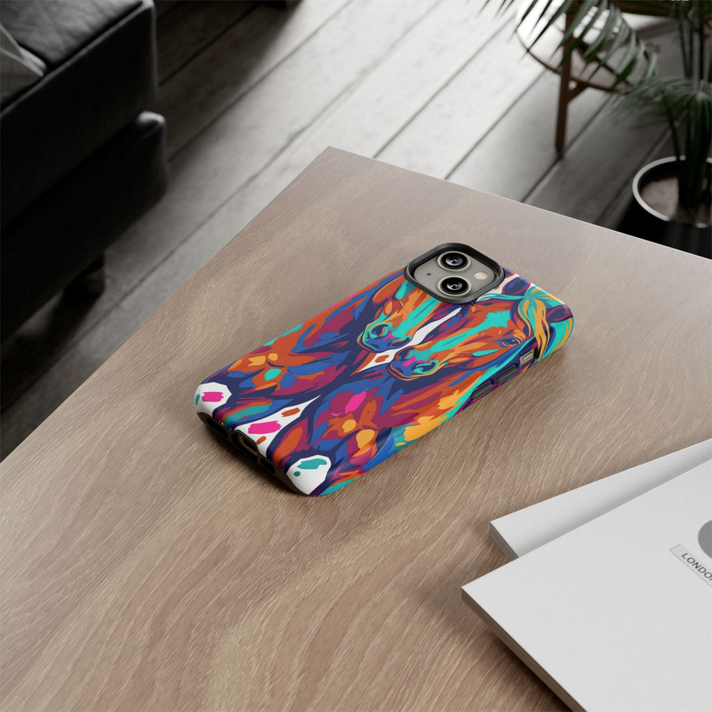 Vibrant Pop Art Equine Phone Case
