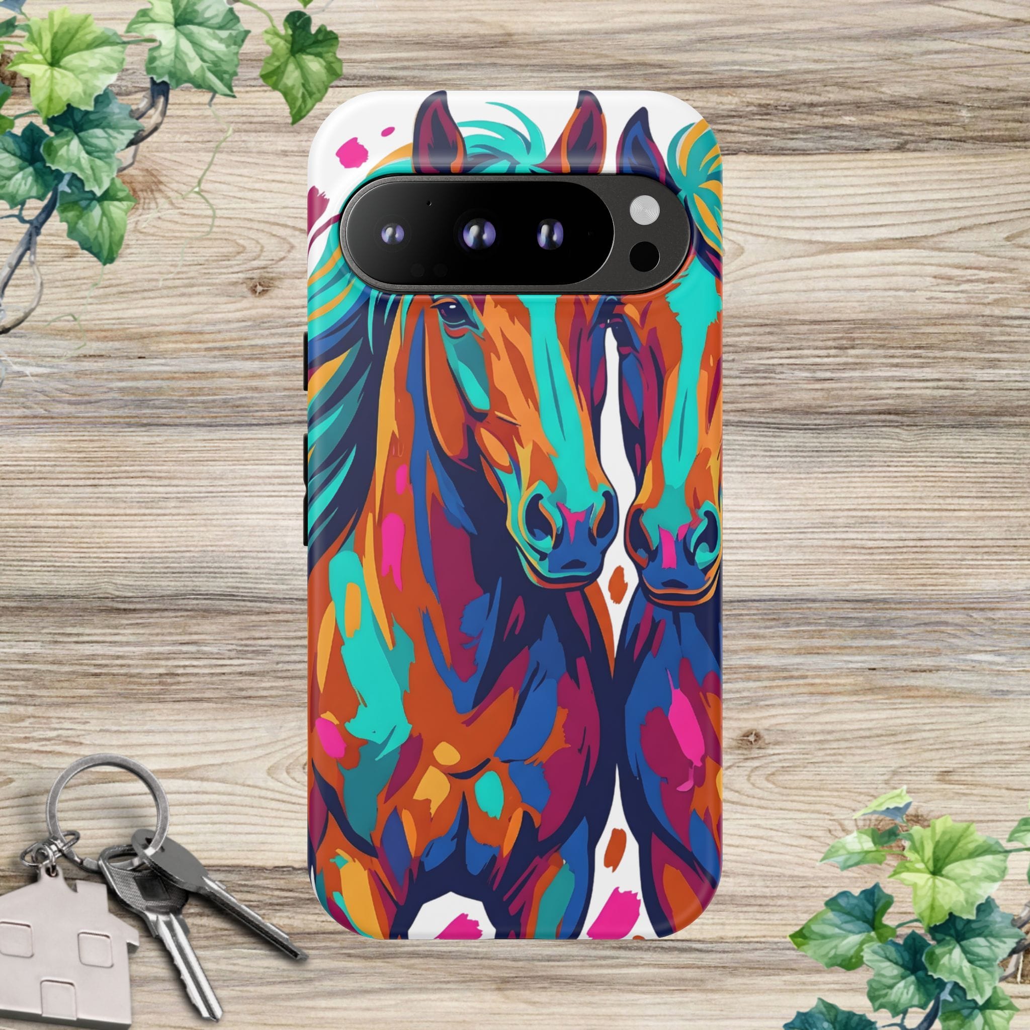 Vibrant Pop Art Equine Phone Case