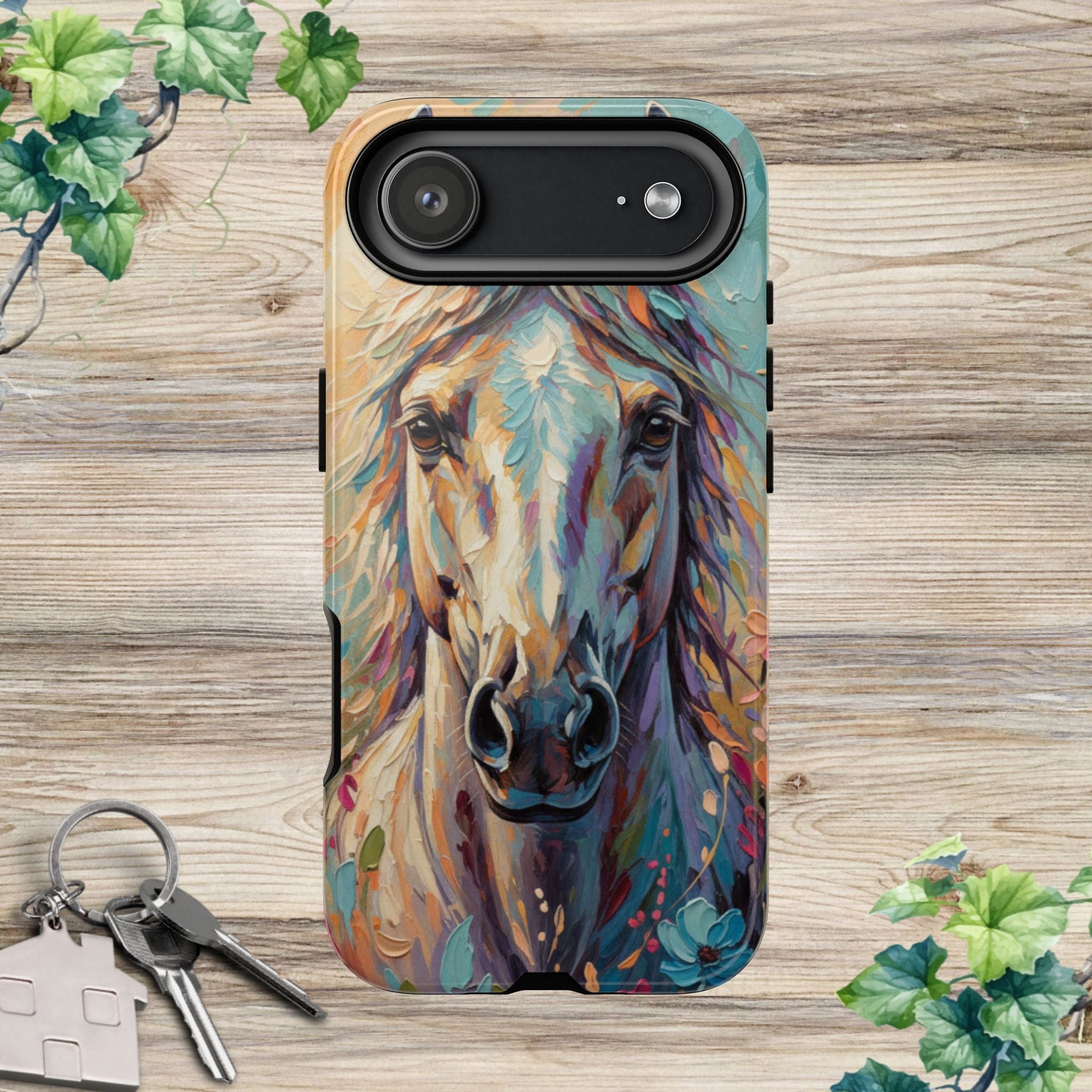 Blooming Spirit Horse Phone Case