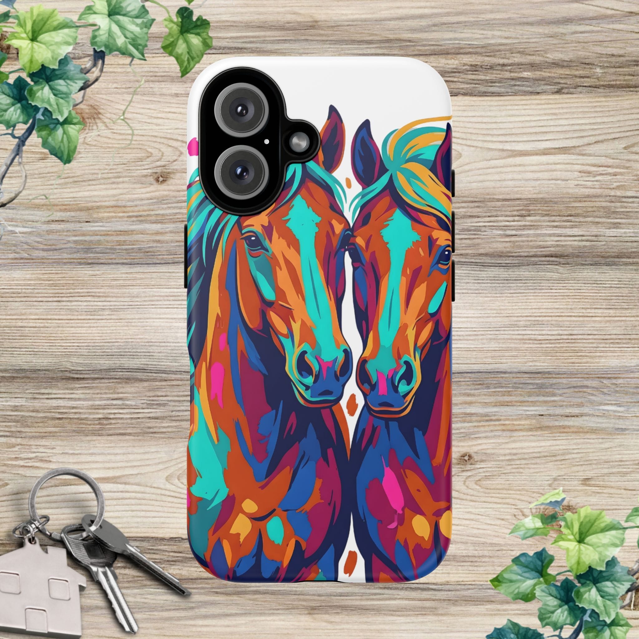 Vibrant Pop Art Equine Phone Case