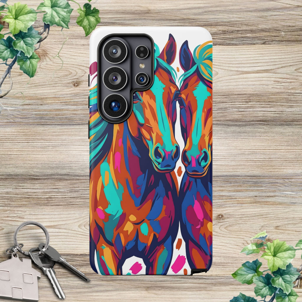 Vibrant Pop Art Equine Phone Case