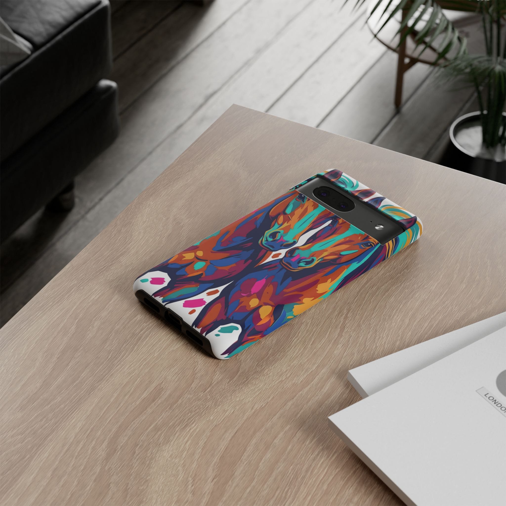 Vibrant Pop Art Equine Phone Case