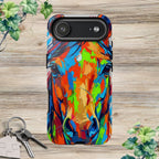 Colorful Abstract Horse Phone Case