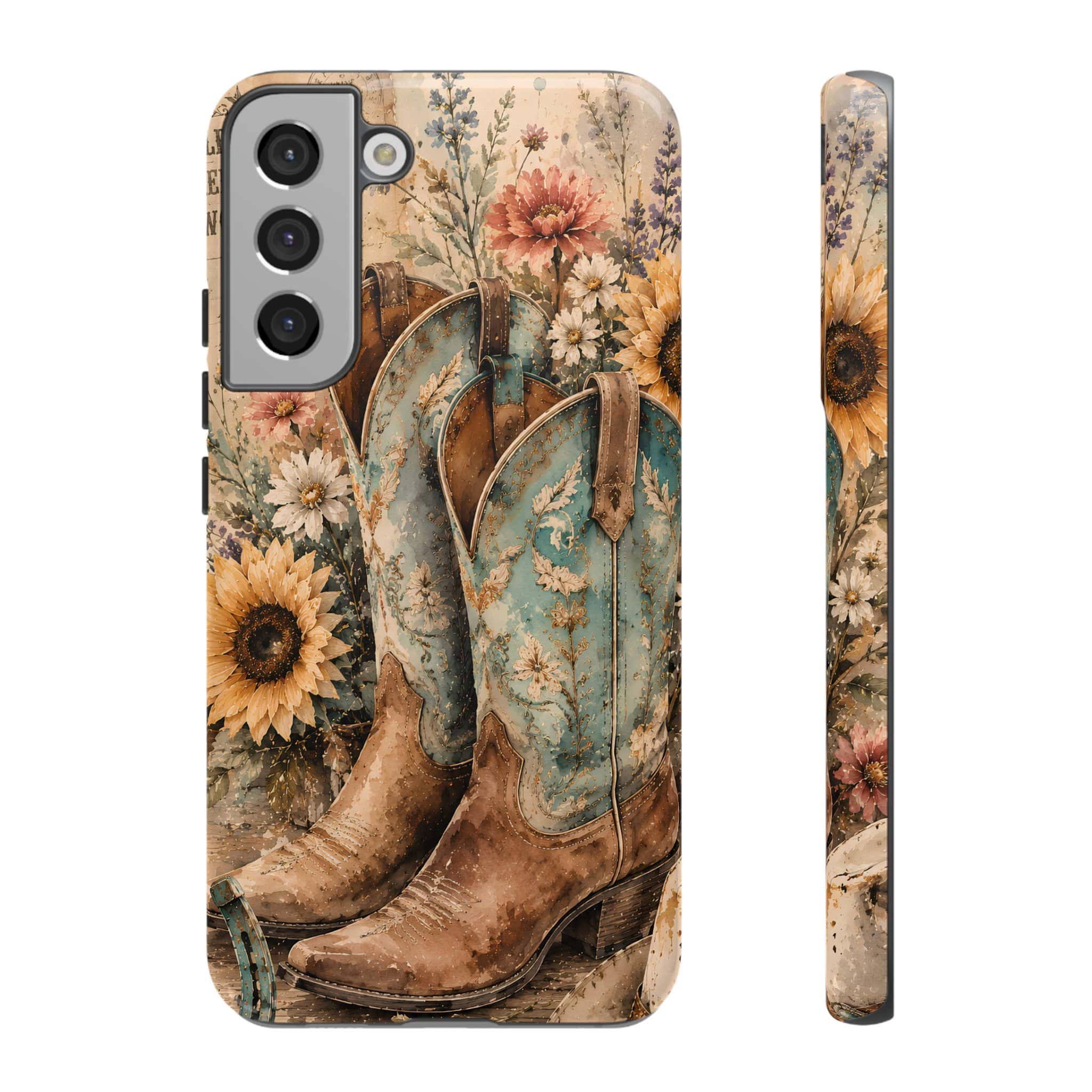 Rustique Sunflower Western iPhone Cover