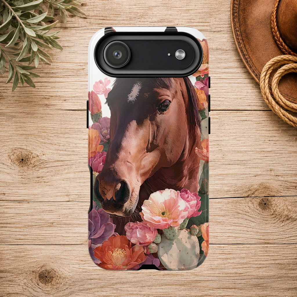 Horse Floral Phone Case