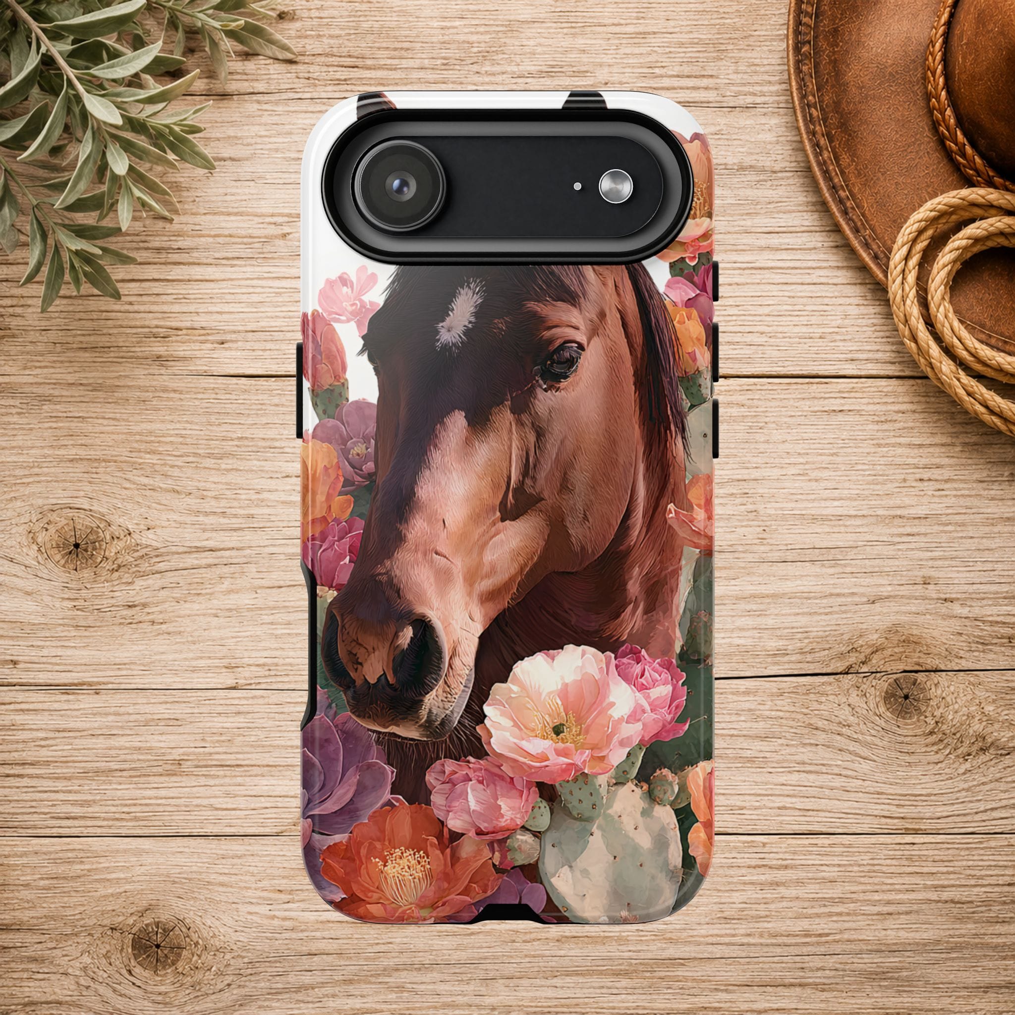 Horse Floral Phone Case