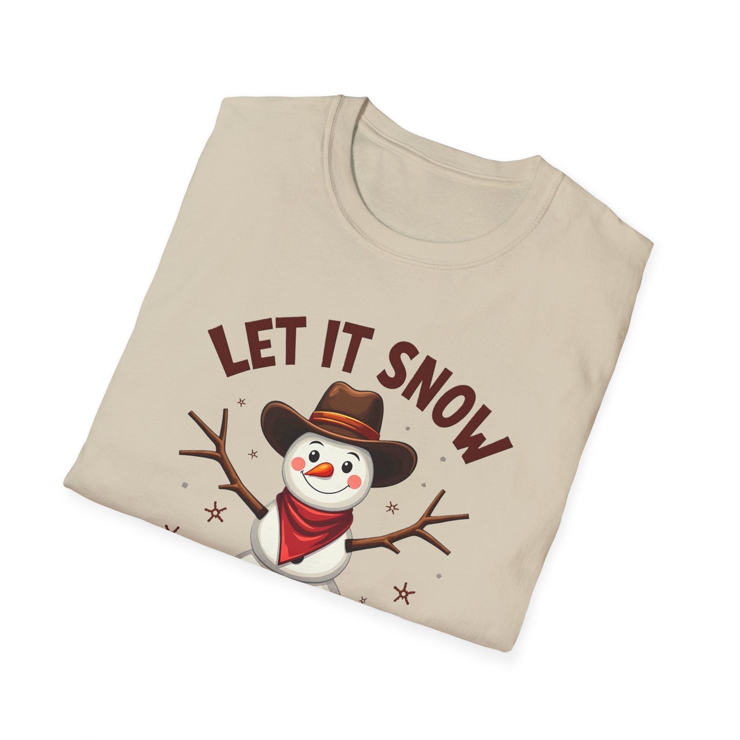 Softstyle Unisex  T-Shirt - Let it Snow