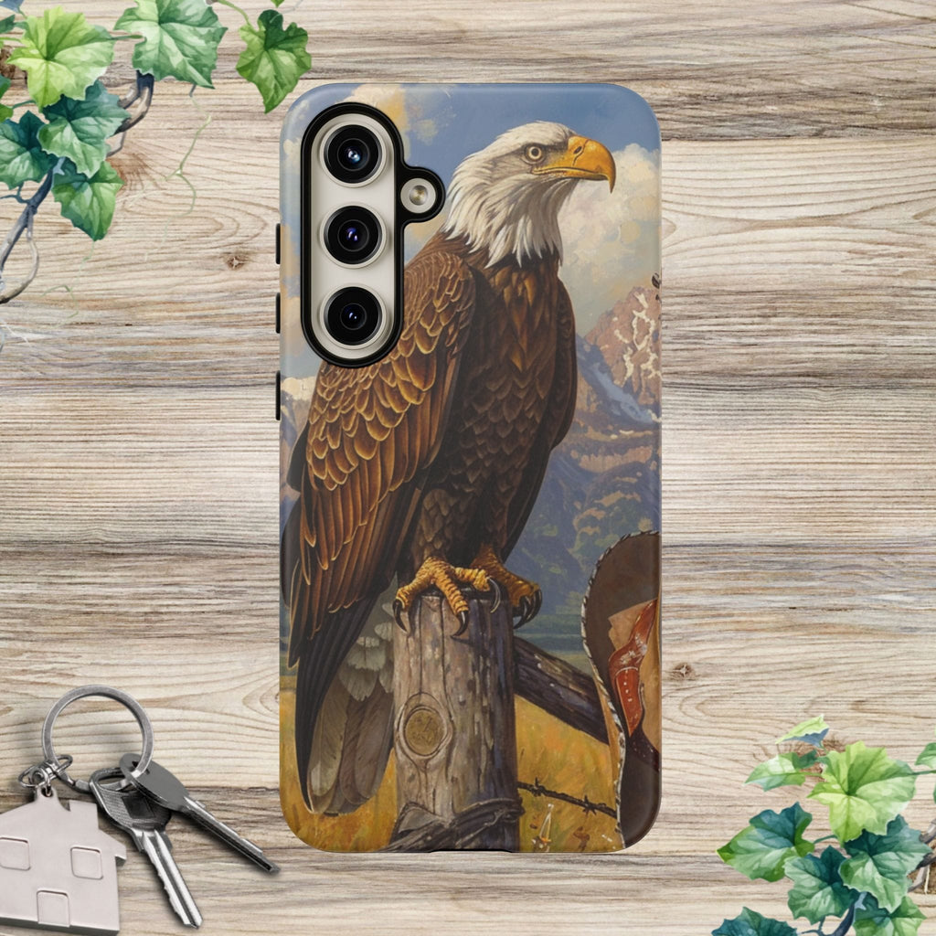 Vintage Bald Eagle Patriotic Phone Case