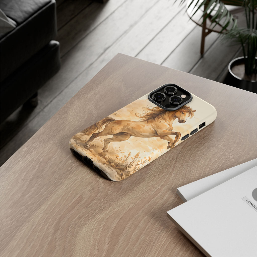 Horse Rearing Tough Phone Case