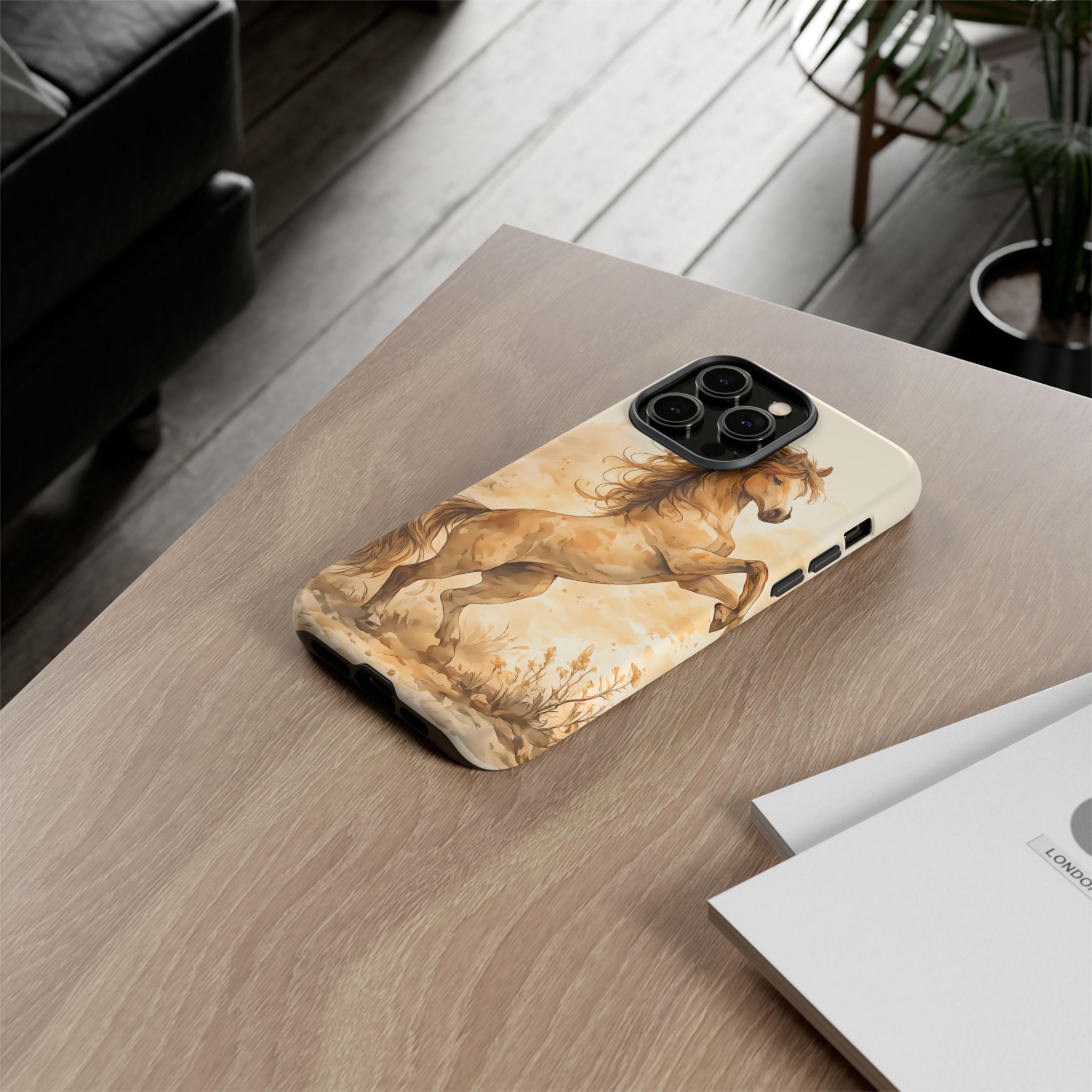 Horse Rearing Tough Phone Case