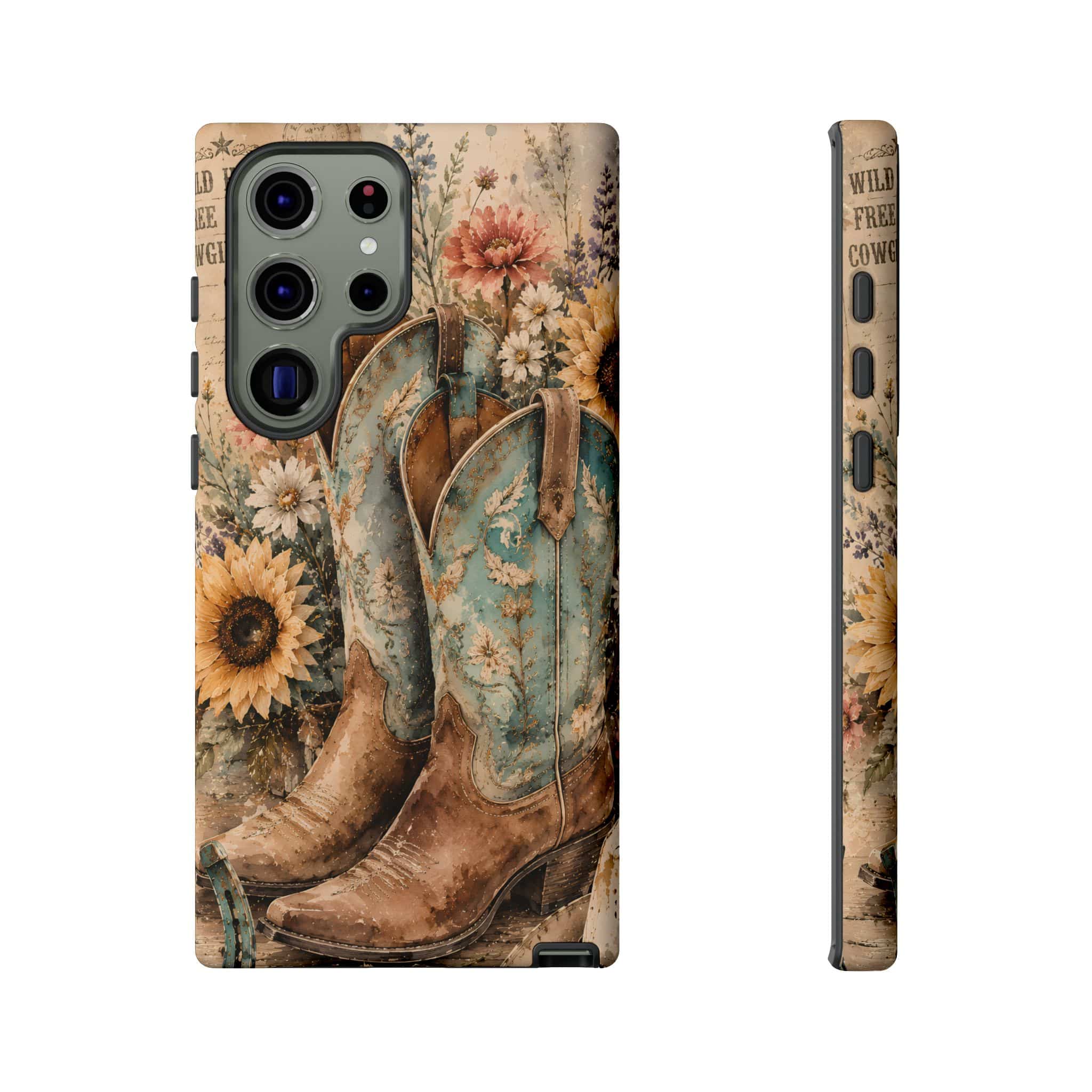 Rustique Sunflower Western iPhone Cover